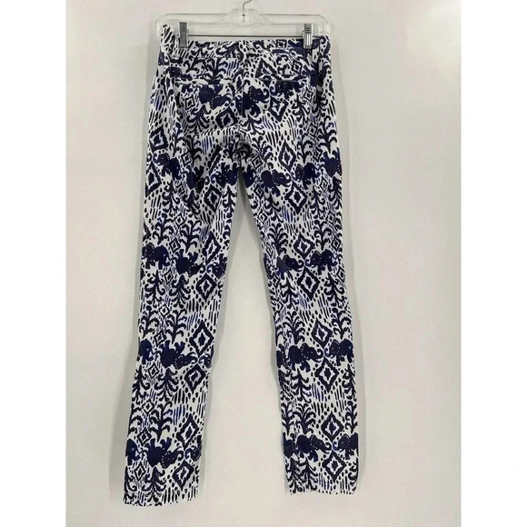 Lilly Pulitzer Callahan Chino Pants Tons Of Fun Elephants Size 0 Excellent UC - Picture 6 of 10